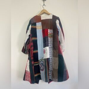 Colorful Patchwork Cardigan